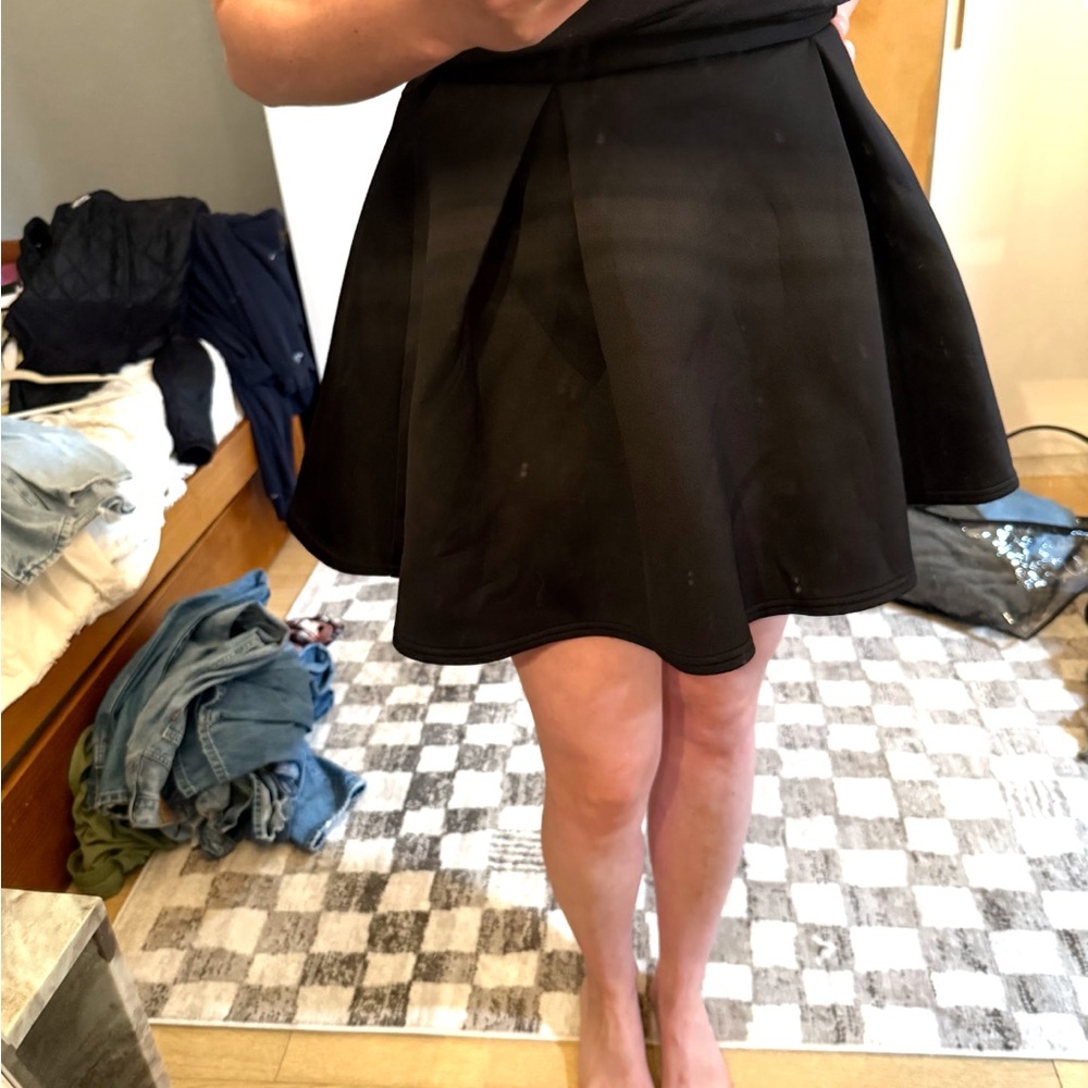 Black Skater Skirt